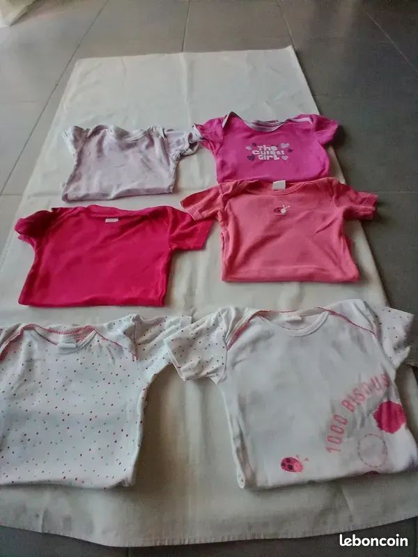 Lot de bodies Filles d'été (image 1)