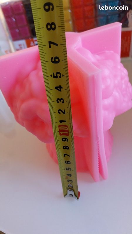 Moule En Silicone Bouquet De Roses 3D – Pour Résine, Feuillage Inclus, Neuf