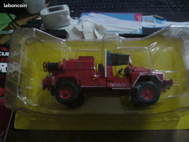 Camion pompiers 1/43 hachette N127 ACMAT TPK 420 (image 1)