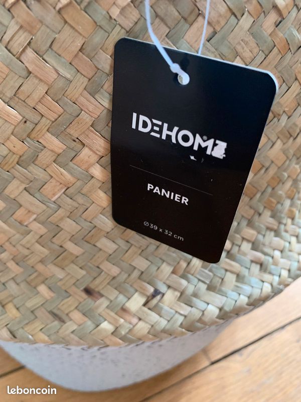 Panier jonc de mer Idehome (image 5)