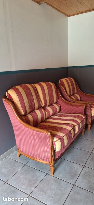 Canapé + fauteuil (image 2)