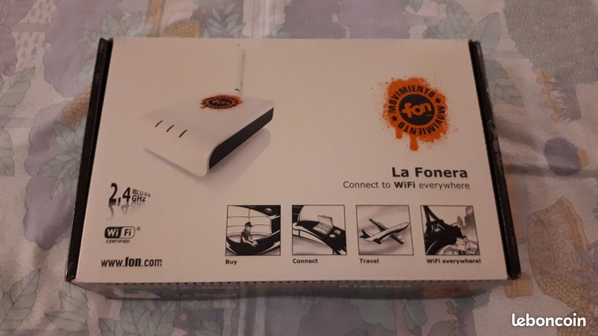 Routeur sans fil Hot Spot Wifi La Fonera (image 1)