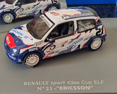 Renault Clio Cup Elf N°2 Par Universal Hobbies – 1/43 En Boîte