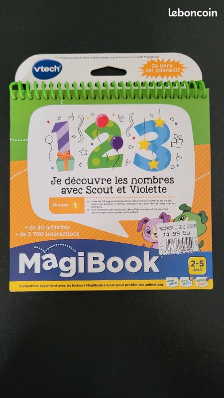 Livre interactif MagiBook niveau 1, 2-5 ans (image 1)