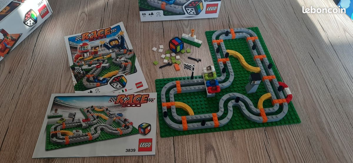 HOT Game 3839 Lego Race 3839 Lego Games 3839- Race 3000