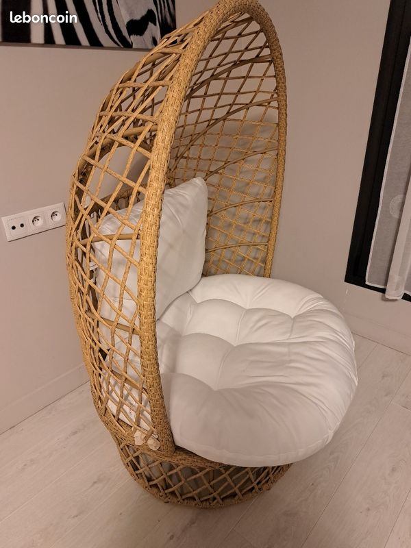 Fauteuil osier (image 2)
