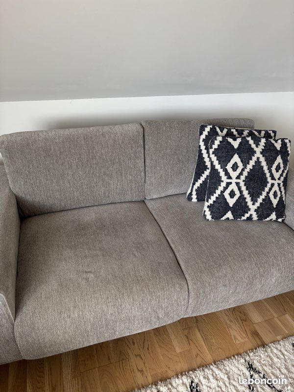 Deux canapés gris Maisons du monde (image 2)