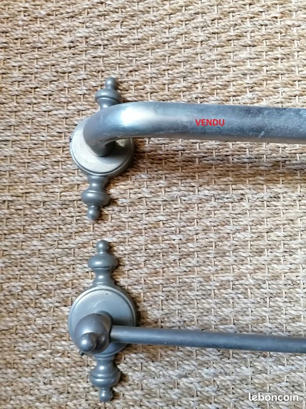 PORTE-SERVIETTES - ACIER Inoxydable ou ALU Brossé (image 3)
