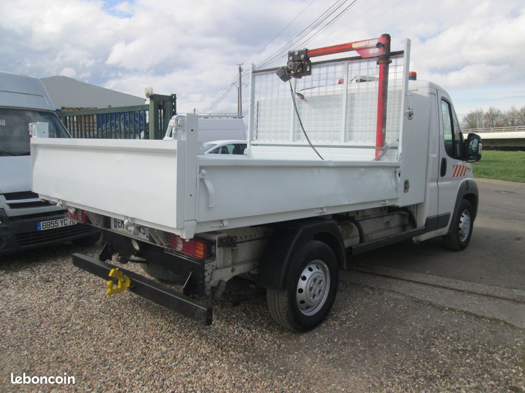 Ducato 130cv benne coffre + grue electrique (image 4)