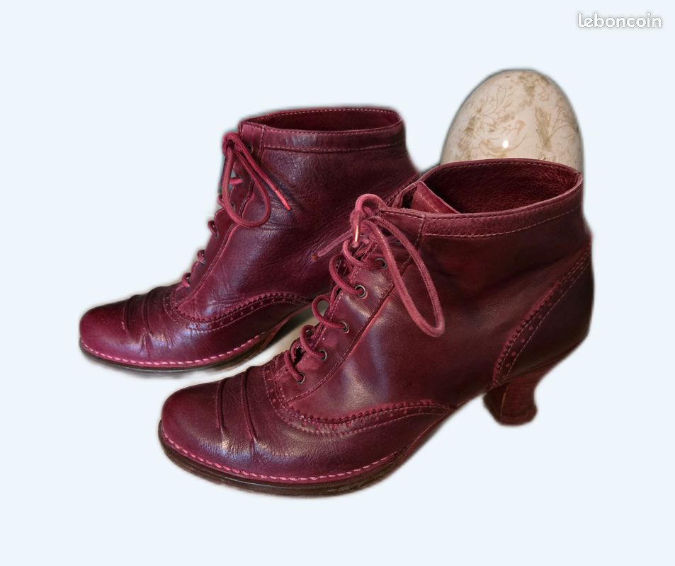 Neosens Rococo Bottines Retro Talon Bobine Bottes Et Bottines