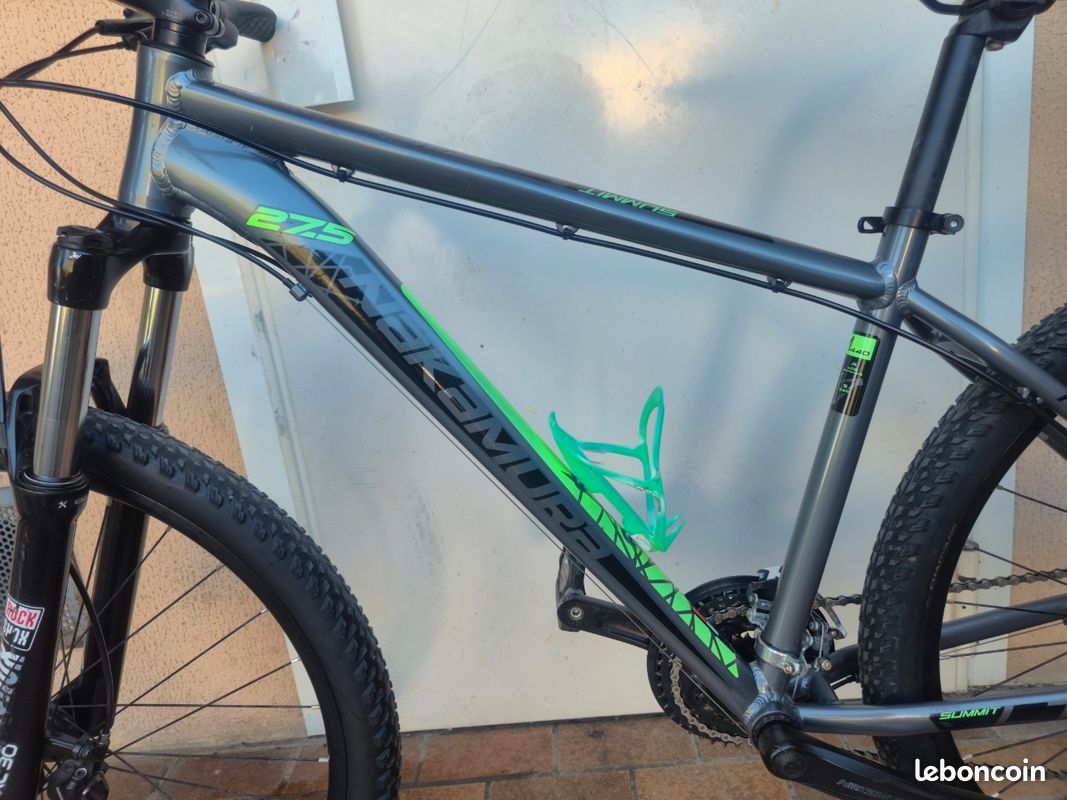 Cadre VTT Rétro Nakamura Triple Track Summit – Pince Cadre, Compatible Deore XT (années 80/90)