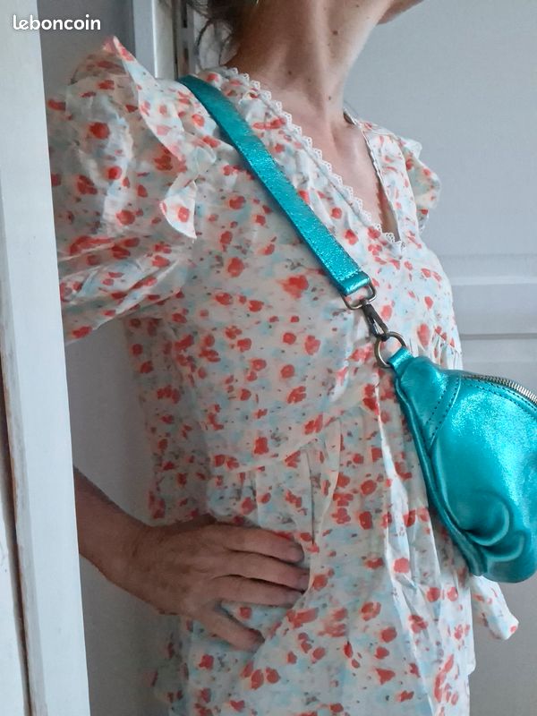 Pull débardeur avec alpaga,orange pâle, abricot, TU (34 à 40), dimensions photos, tout neuf (image 19)