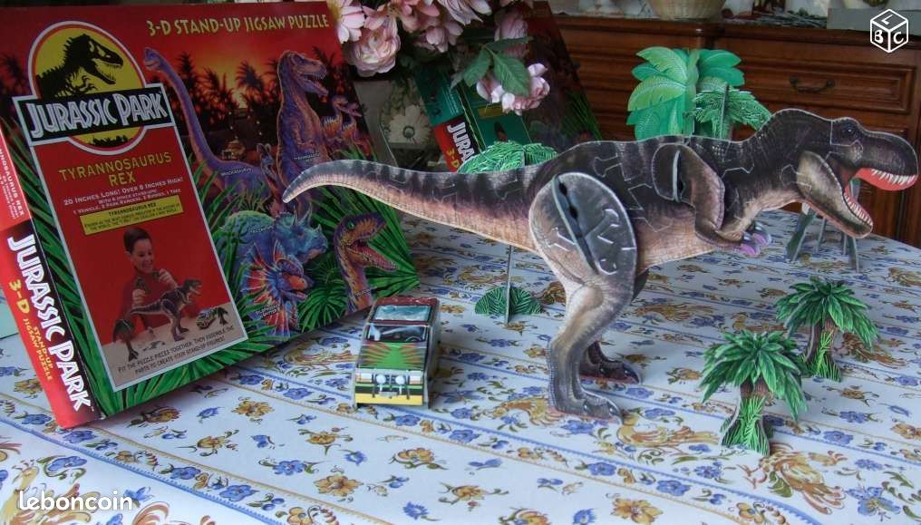 Puzzle 3D Jurassic Park (image 1)
