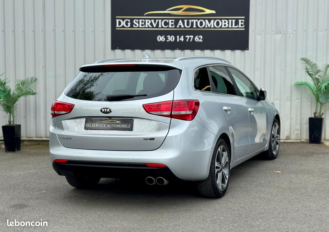 Kia ceed sw 1.6 crdi 136 ch isg gt line / garantie 12 mois / carplay / android auto / camera de recul (image 3)