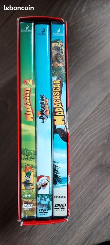 Coffret dvd Madagascar (image 2)