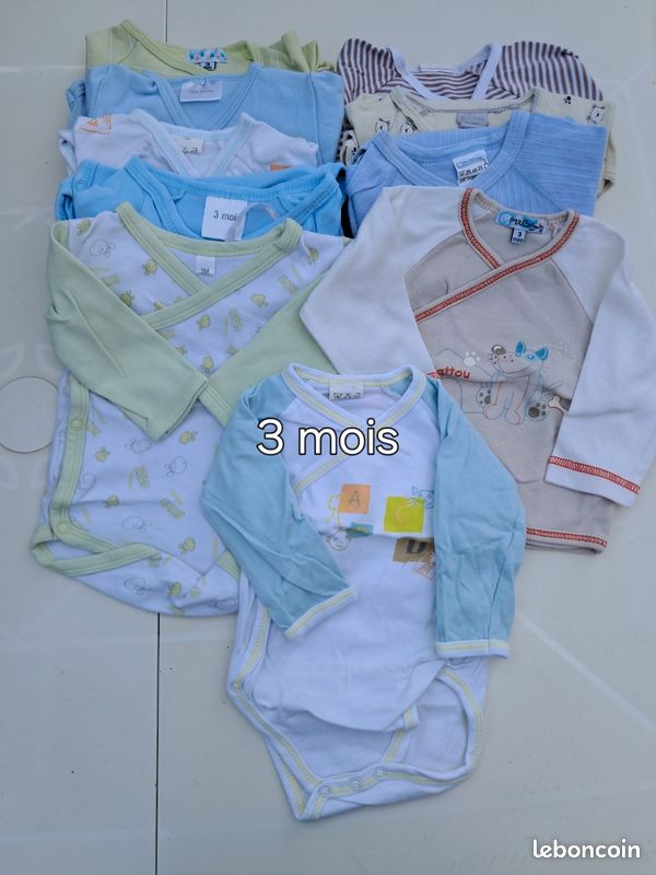 Lot 1 et 3 mois garçon (image 10)