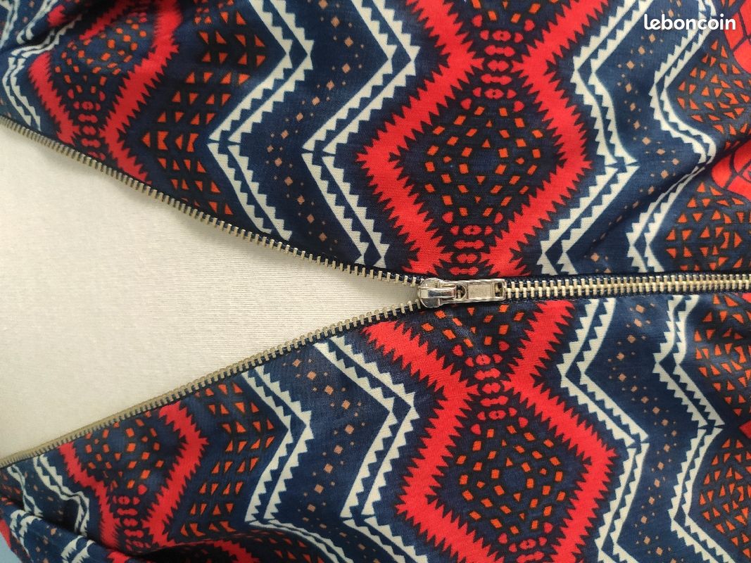 Blouse fluide géométrique (image 4)