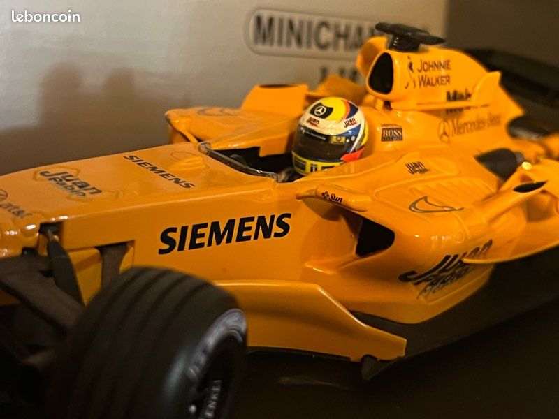 Rare f1 2006 Mac laren Mercedes mp4 -21 1/18 (image 4)