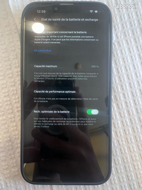 IPhone 13 Pro Max à vendre ou échange (image 6)
