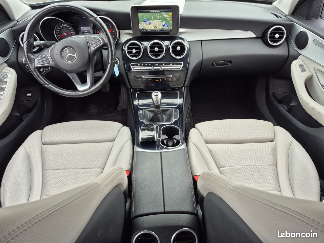 MERCEDES-BENZ Classe C (205) Berline 180 CDi 1.6L CDI 16V BlueTEC 116 cv 2016 BVM6 (image 2)