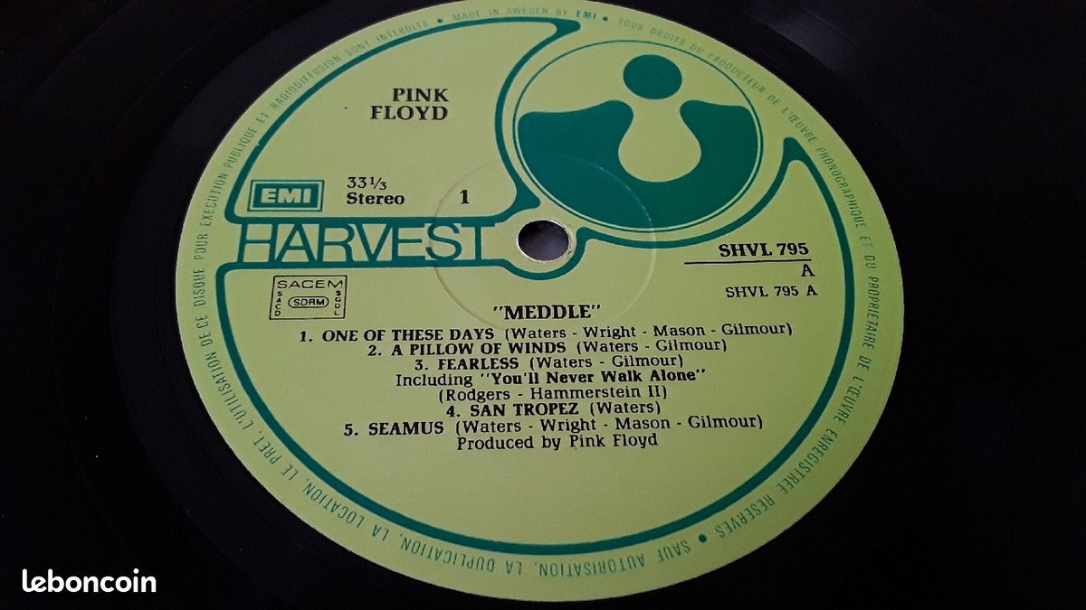 PINK FLOYD 33t (image 9)