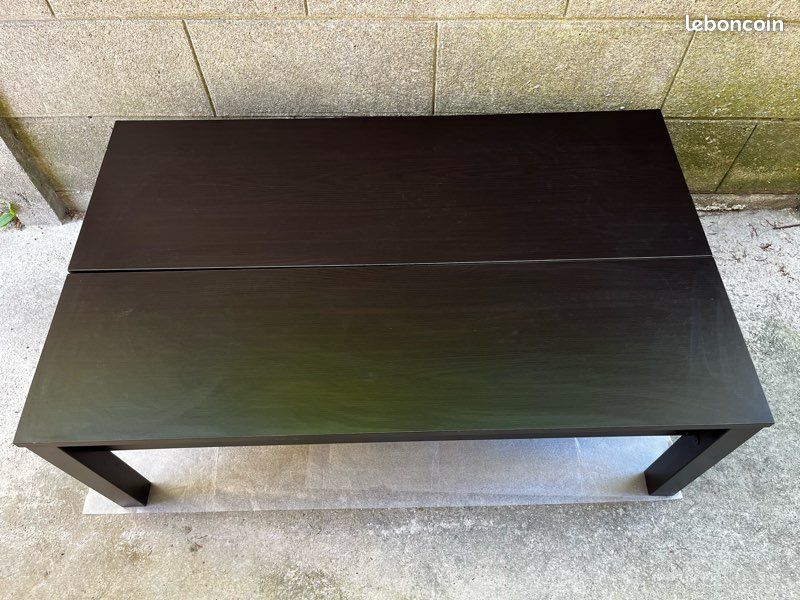 Table salon IKEA type östavall réglable extensible coffre tiroir (image 6)