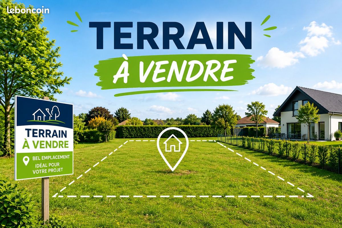 Terrain à bâtir de 380 m² à RODILHAN (30) (image 1)