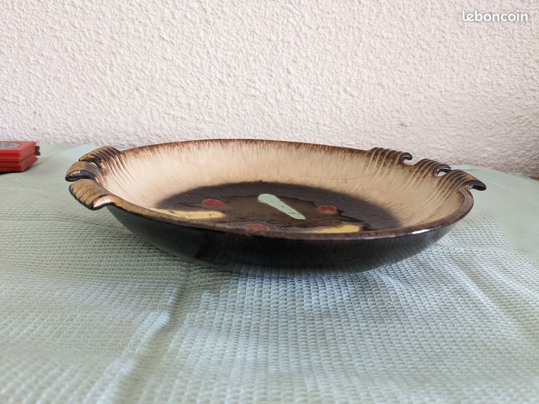 Rare et très jolie présentoir/assiette creuse, W-GERMANY (image 2)