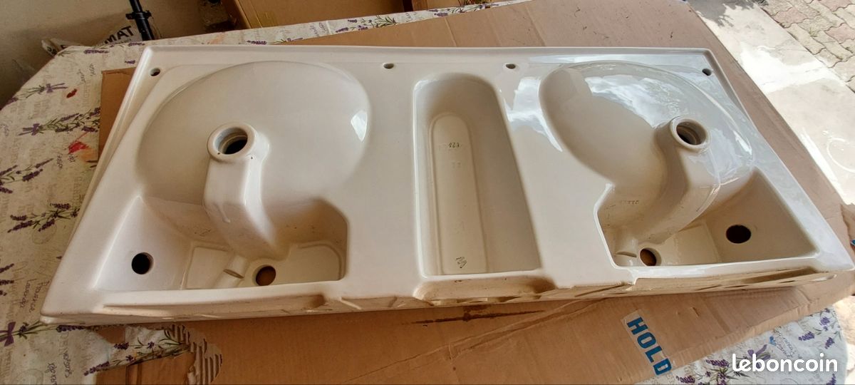 Double vasque lavabo Allia (image 3)