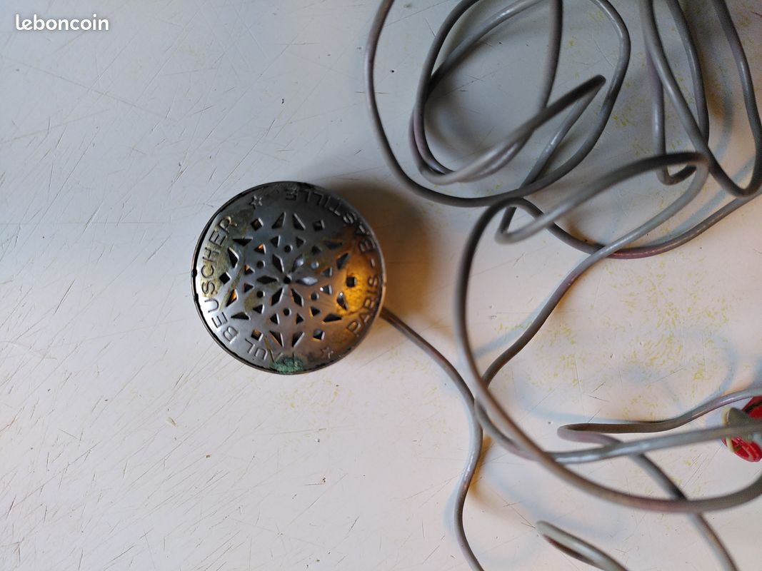 Micro rond Paul Beuscher années 60 pour guitare (image 3)