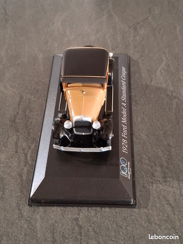 Minichamps 1/43 Ford Model A Standard Coupe 1928 – Métal – Neuve
