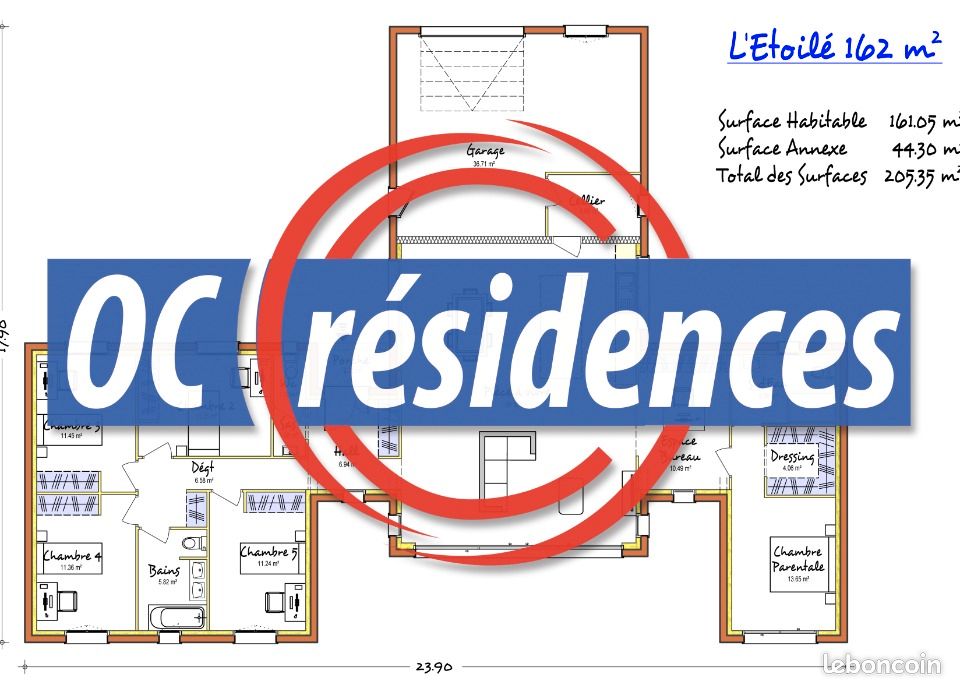 Maison 7 pièces 162 m² (image 8)