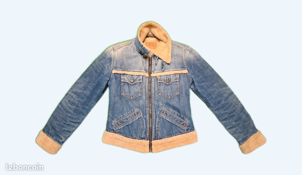 Veste en jeans Levi's bombardier (image 1)