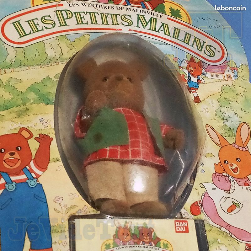 Les Petits Malins - Bobby - 1986 BANDAI FR - COMPLET - BOXED Vintage Rare (image 1)