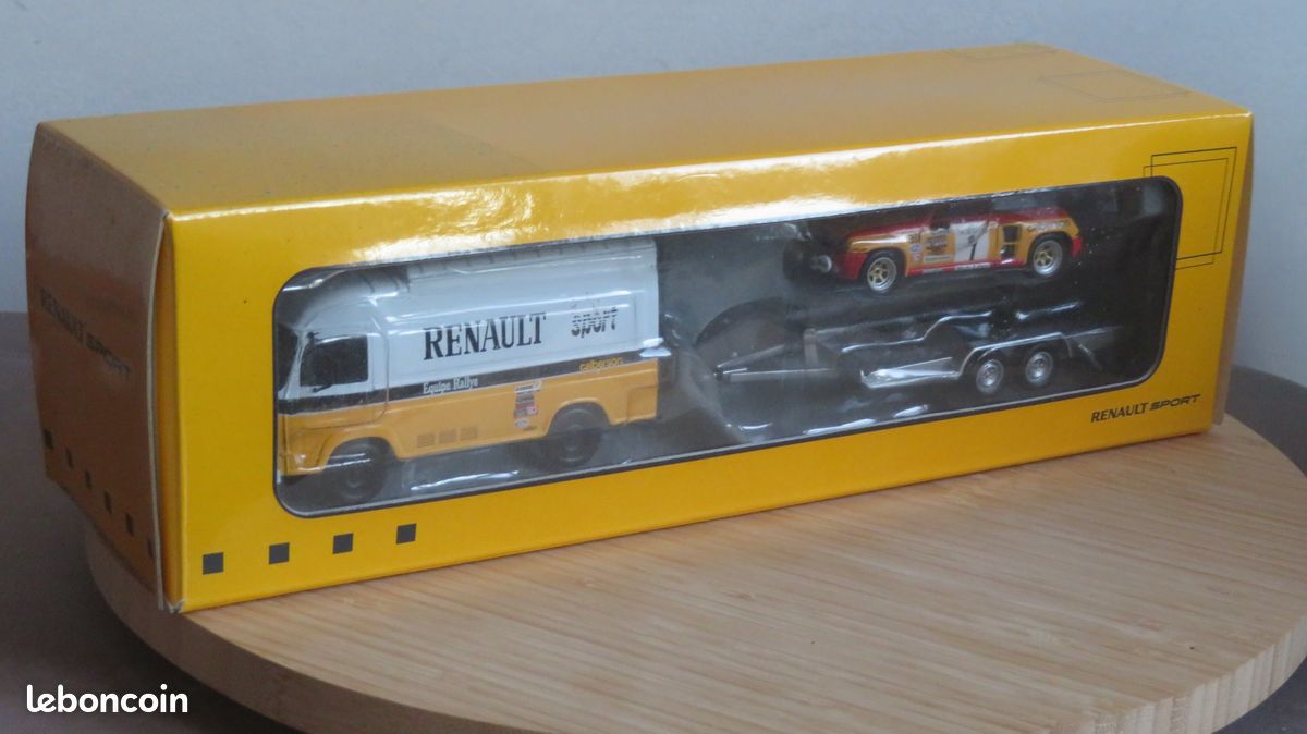 Coffret Collector 1/43 Renault Saviem Et Renault 5 Turbo 2 Sur Remorque – Occasion