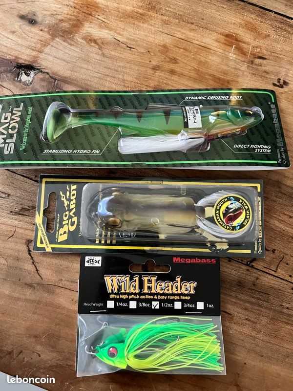 Megabass Z-C BLUE LABEL, un, lot de 8, en vente