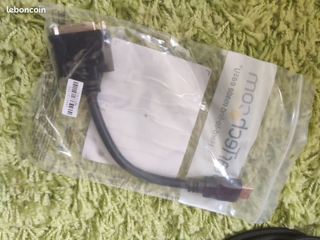 Adaptateur Startech HDMI male vers DVI femelle connectique plaquée or (image 2)