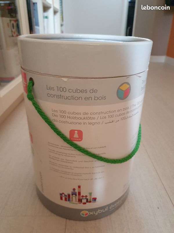 Boites de 100 cubes en bois (image 5)