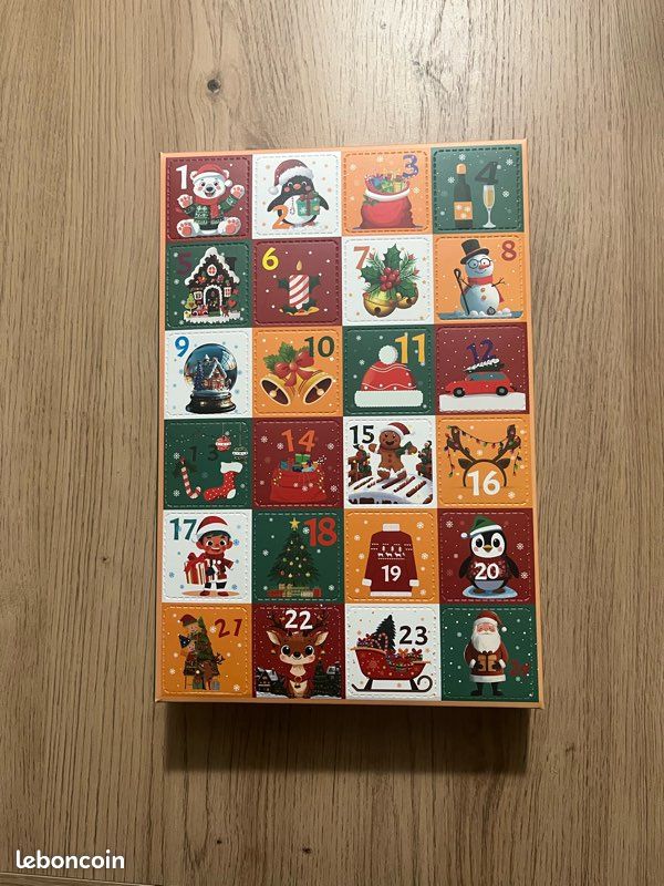 Calendrier de l’Avent de fondants parfumés (image 1)