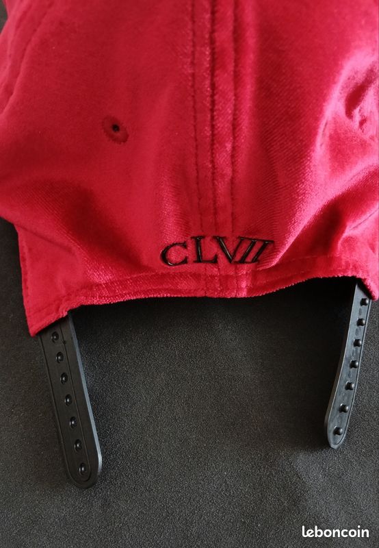 Casquette velours rouge - CLVII - Rue des mauvais garçons (image 9)