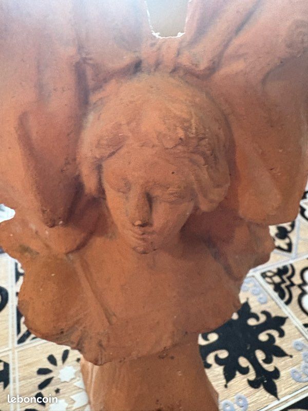 Ancien petit buste, alsacien, terre, cuite ? (image 3)