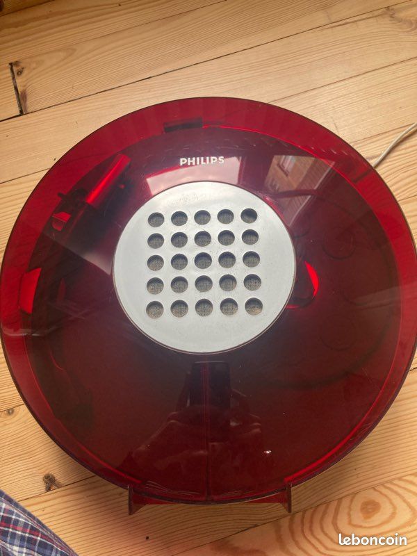Tourne-Disque Europhon Vintage Rouge - Space Age - Pour Pièces / En L'état
