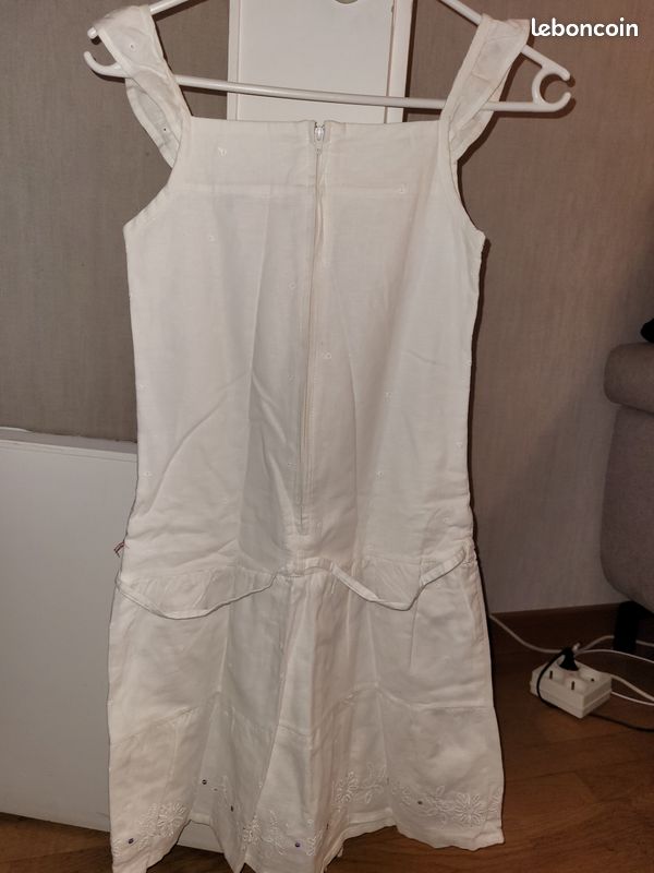Lot de 2 robes blanches 10 ans (image 5)