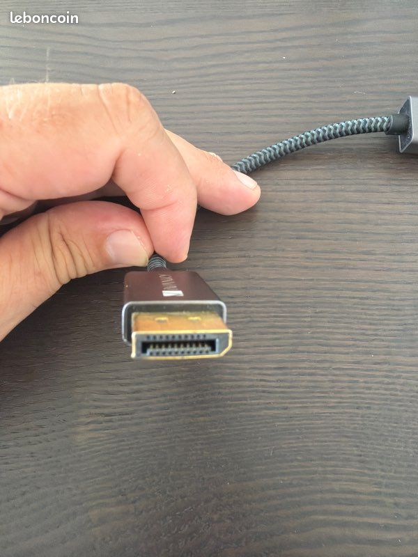 Adaptateur HDMI femme / display Mâle (image 2)