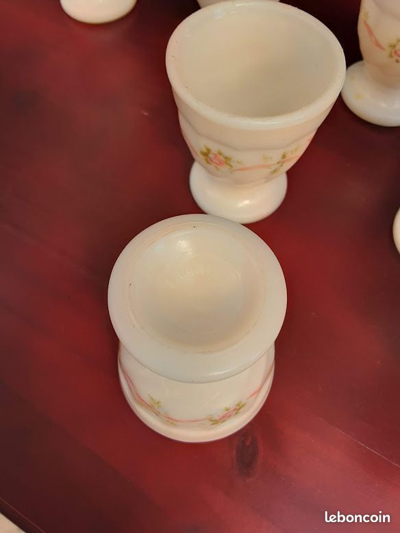 4 coquetiers luminarc France fleurs (image 3)
