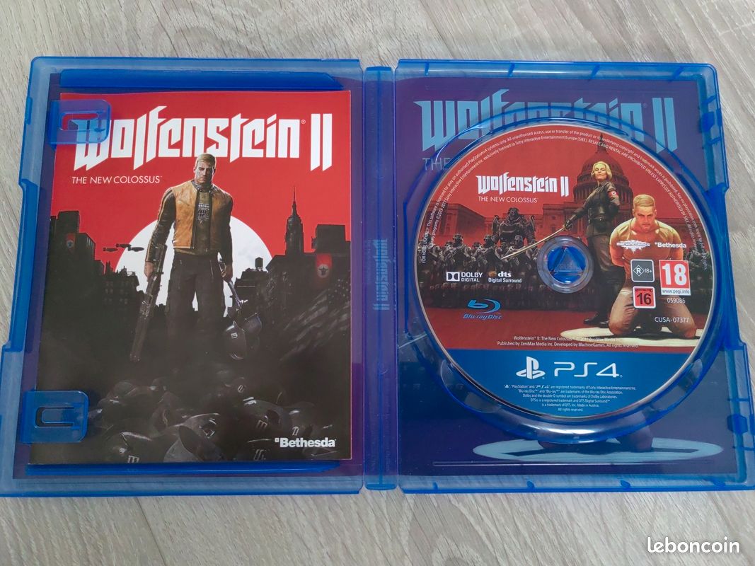Jeu Ps4 Wolfenstein II (image 3)