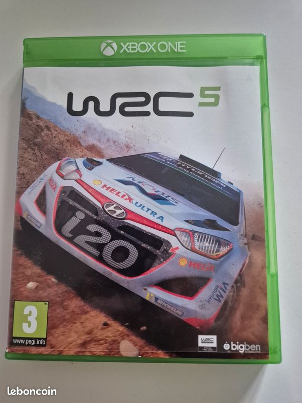 WRC 5 Sur XBOX ONE – Jeu Complet, Bon état