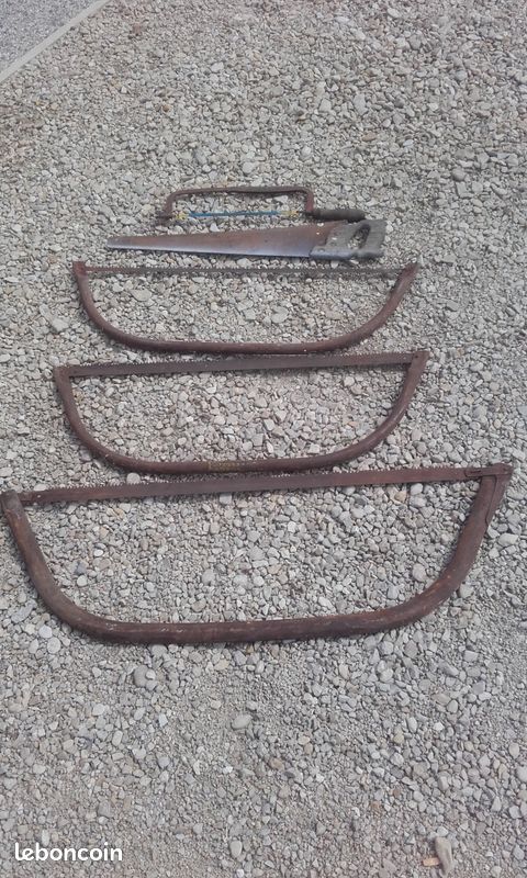 Lot 5 scies anciennes (image 1)