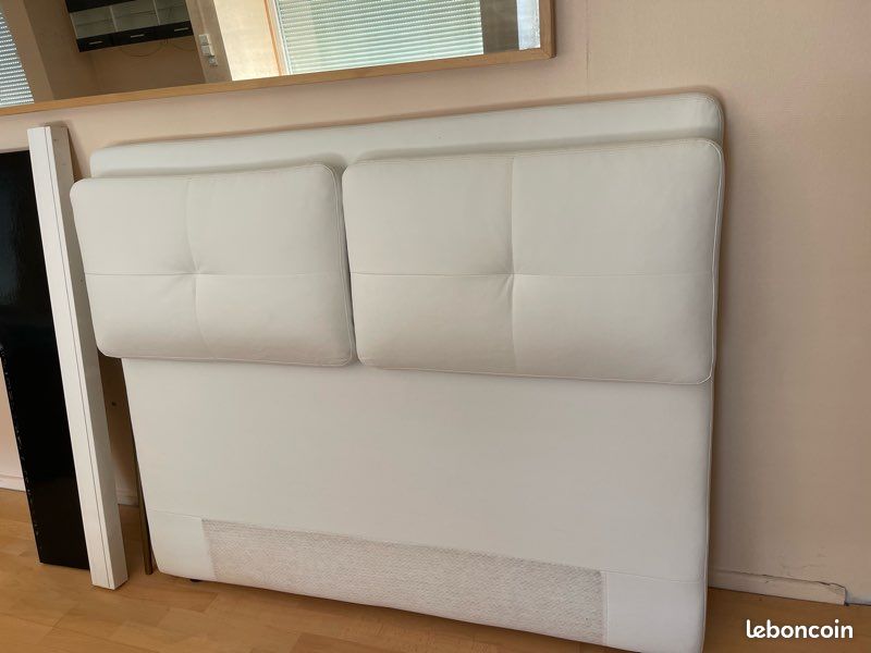 Tête de lit blanche (image 2)