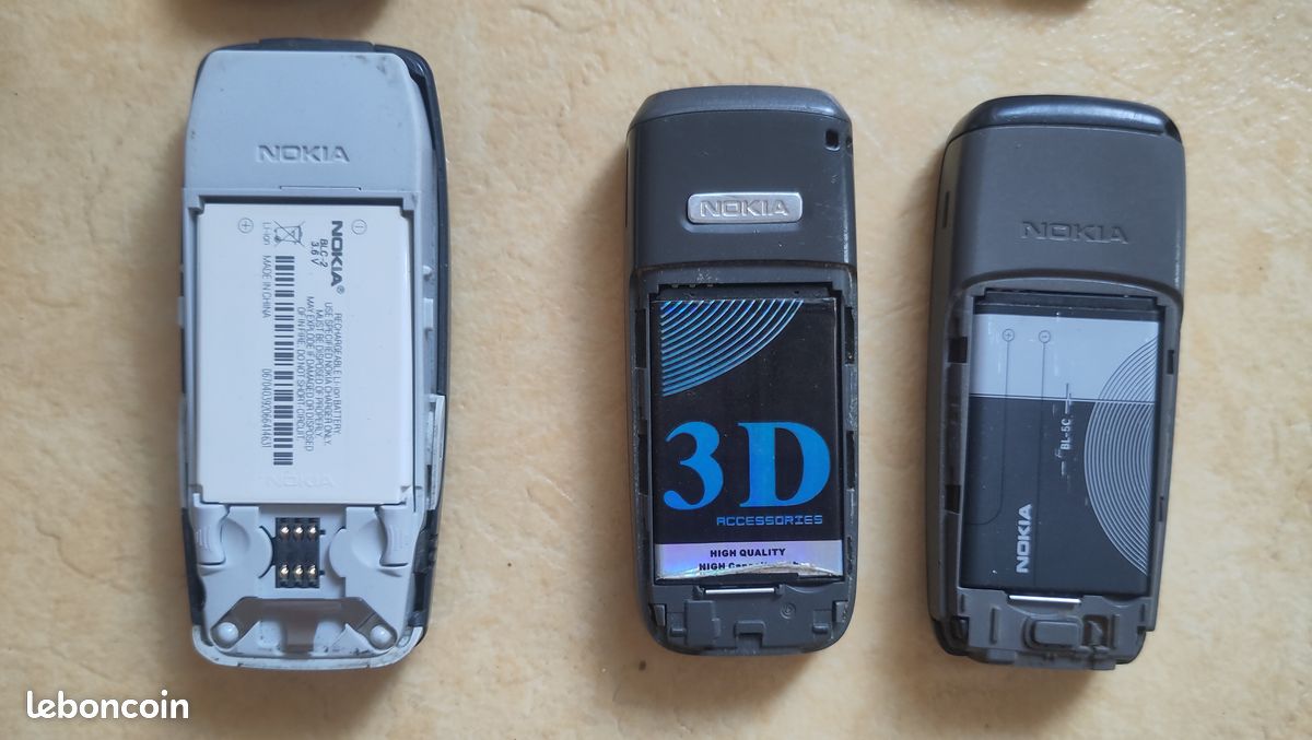 Lot 3 Nokia Vintage (image 3)